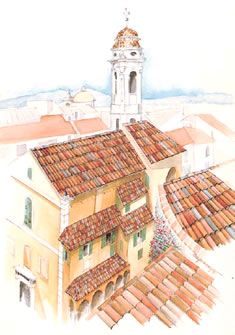 Illustration de l'église Sainte Rita