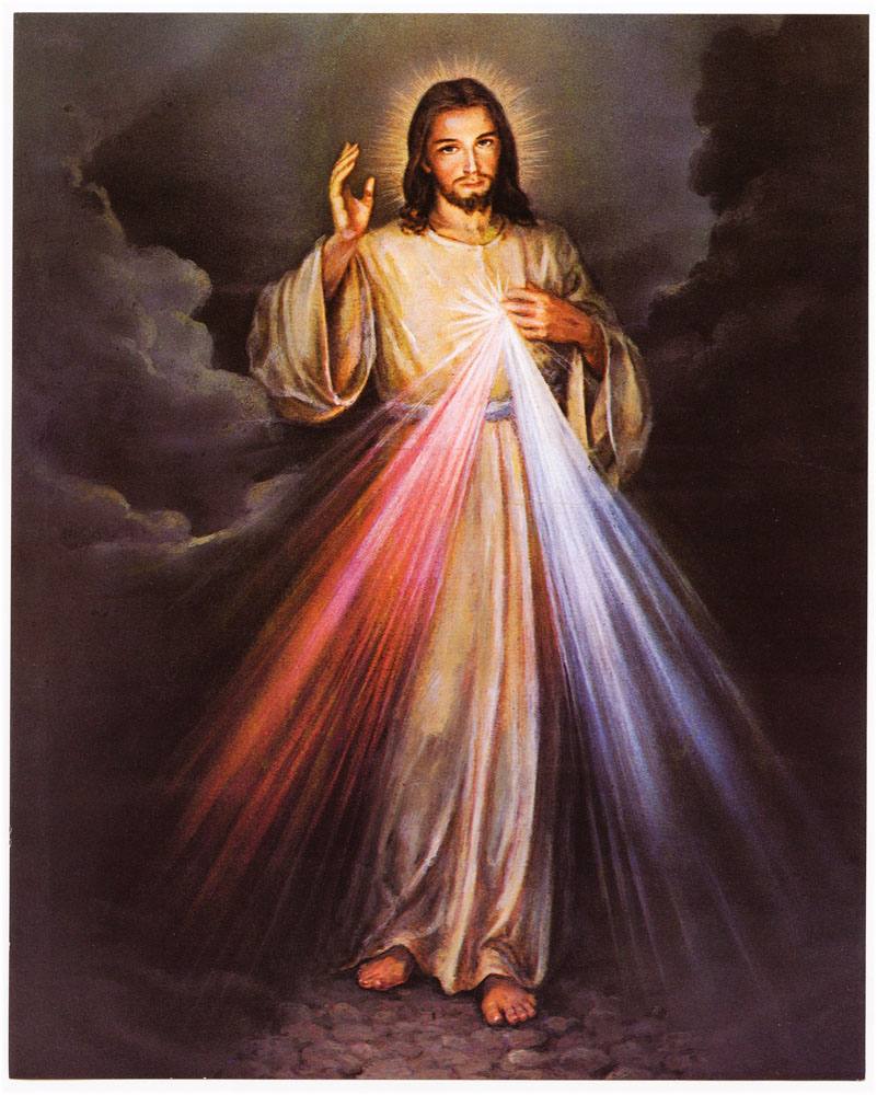 christ misericordieux soeur faustine