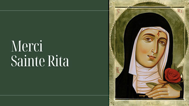 merci sainte rita icone